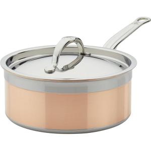 image:imageHestan  CopperBond Collection  100 Pure Copper 10Piece Ultimate Cookware Set Induction Cooktop Compatible3 Quarts