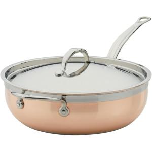 image:imageHestan  CopperBond Collection  100 Pure Copper 10Piece Ultimate Cookware Set Induction Cooktop Compatible5 Quarts