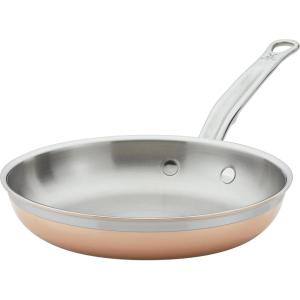 image:imageHestan  CopperBond Collection  100 Pure Copper 10Piece Ultimate Cookware Set Induction Cooktop CompatibleFrying Pan 85inch