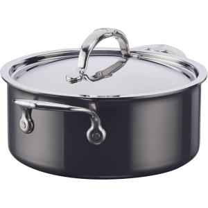 image:imageHestan  NanoBond Collection  Stainless Steel Titanium Soup Pot Induction Cooktop Compatible 3 Quart