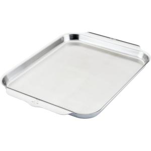 image:imageHestan  OvenBond Collection  13 x 18 TriPly Clad Stainless Steel Half Sheet PanMedium  12x15 inch