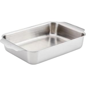 image:imageHestan OvenBond Provisions  TriPly Stainless Steel Small Rectangular Baking Pan 7 x 10