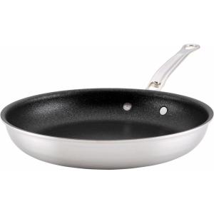 image:imageThomas Keller Insignia by Hestan  Stainless Steel 9 Quart Rondeau Induction Cooktop CompatibleFrying Pan 11Inch