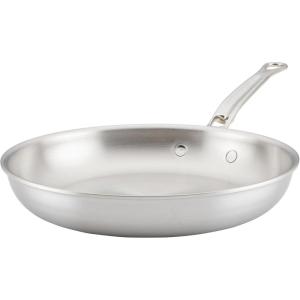 image:imageThomas Keller Insignia by Hestan  Stainless Steel Frying Pan Set Induction Cooktop Compatible 11 amp 125Saut Pan 11inch