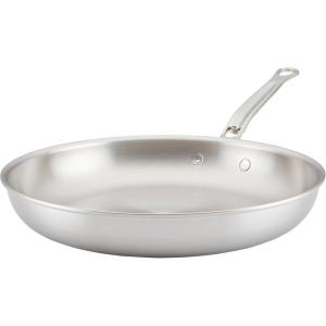 image:imageThomas Keller Insignia by Hestan  Stainless Steel Frying Pan Set Induction Cooktop Compatible 11 amp 125Saut Pan 125inch