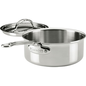 image:imageHestan ProBond Luxe 2Quart Saucepan with Lid Professional Clad Stainless Steel ProCore TriPly Clad Construction Polished Exterior Induction amp Oven Safe