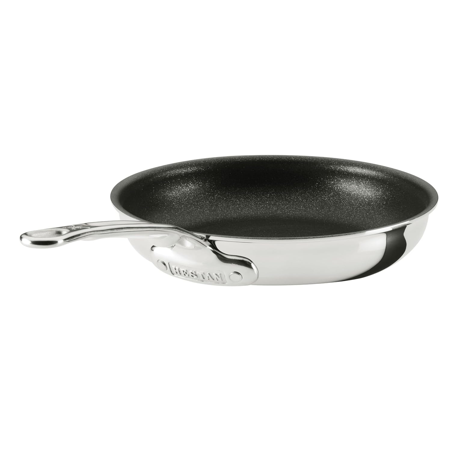 image:imageHestan ProBond Luxe TITUM Nonstick Skillet 85Inch Professional Clad Stainless Steel ProCore TriPly Clad Construction Polished Exterior Induction amp Oven Safe