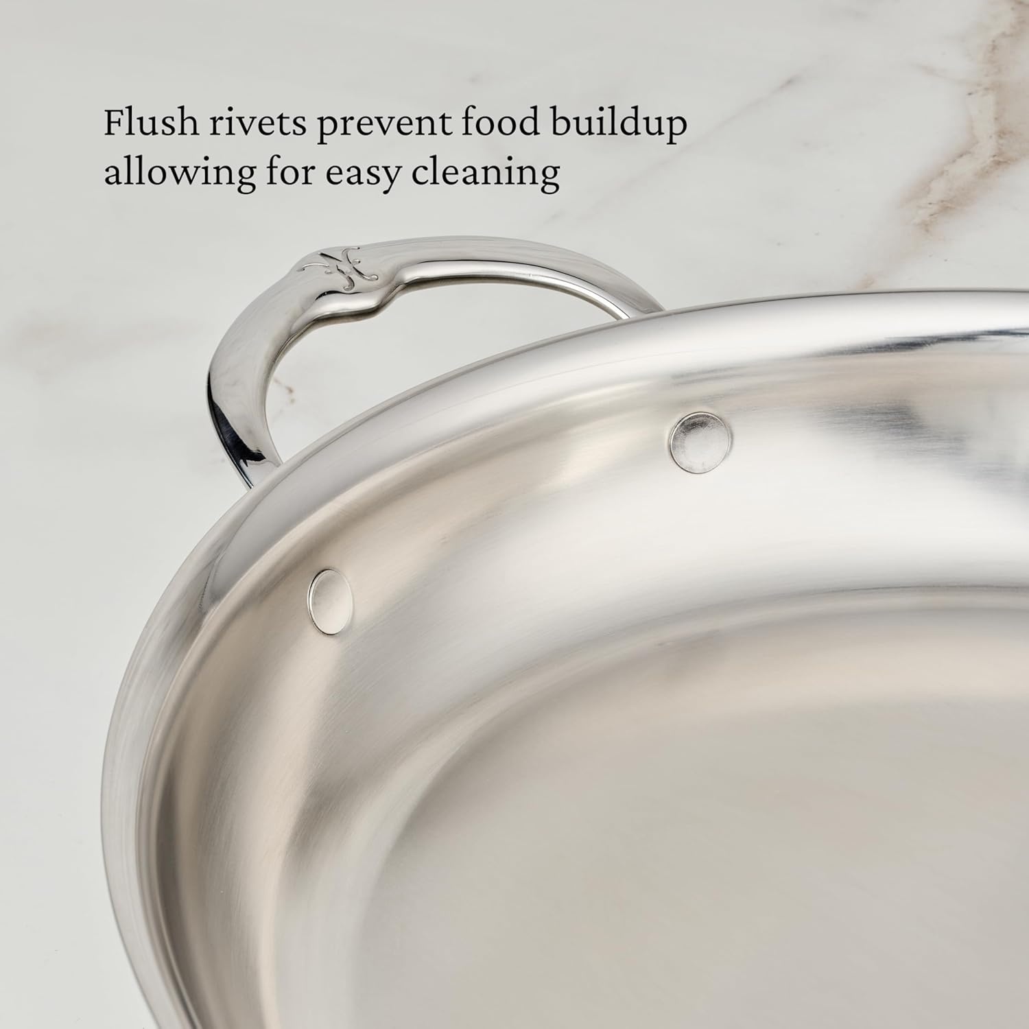 image:imageHestan Provisions Oval Roasting Pan and Au Gratin Dish 55 Quart Clad Stainless Steel 175 x 14 Inch Designed with Thomas Keller Oven Safe 600F Dishwasher Safe