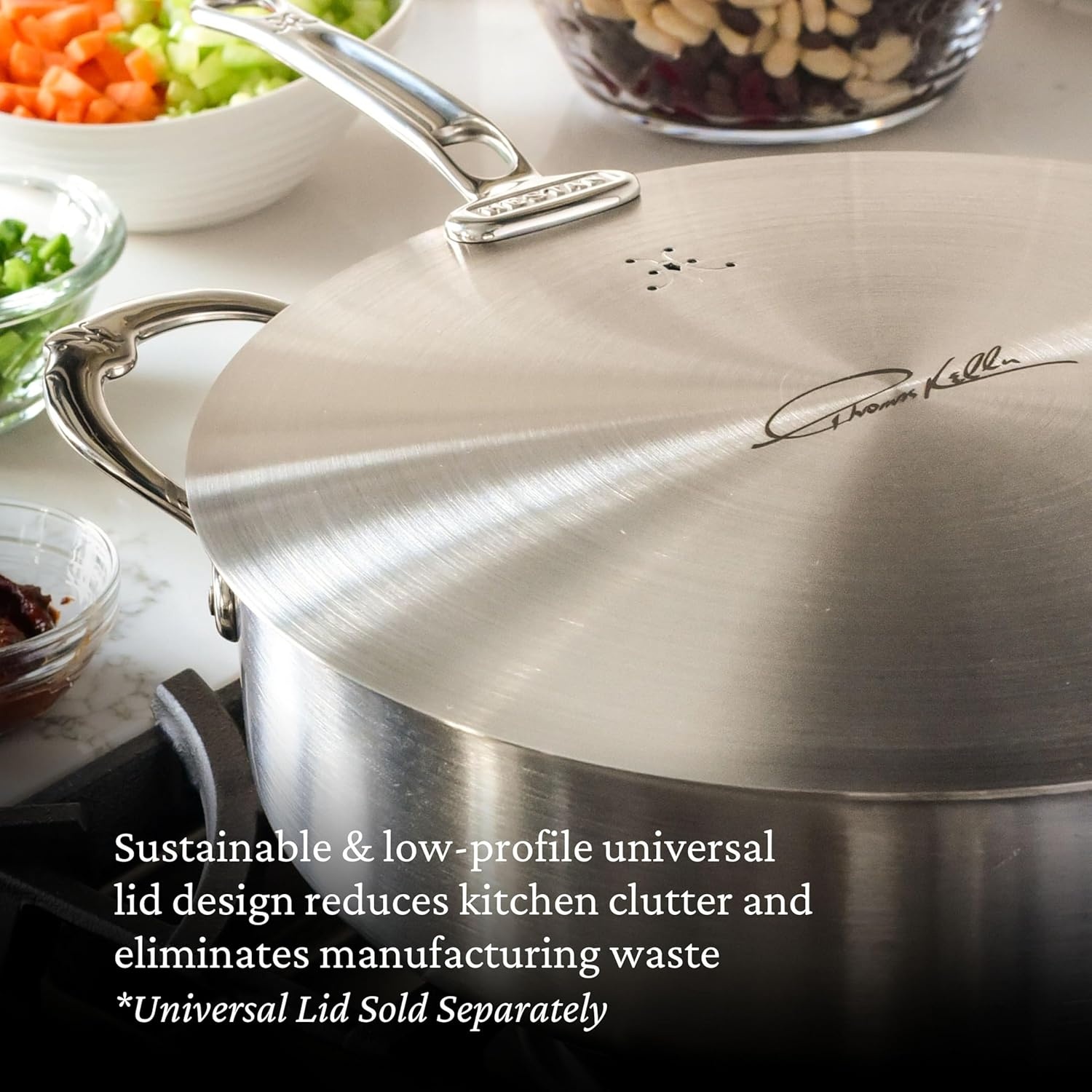 image:imageThomas Keller Insignia by Hestan TITUM Nonstick 125 Frying Pan Induction Cooktop Compatible Madde without PFOAs9 Quarts