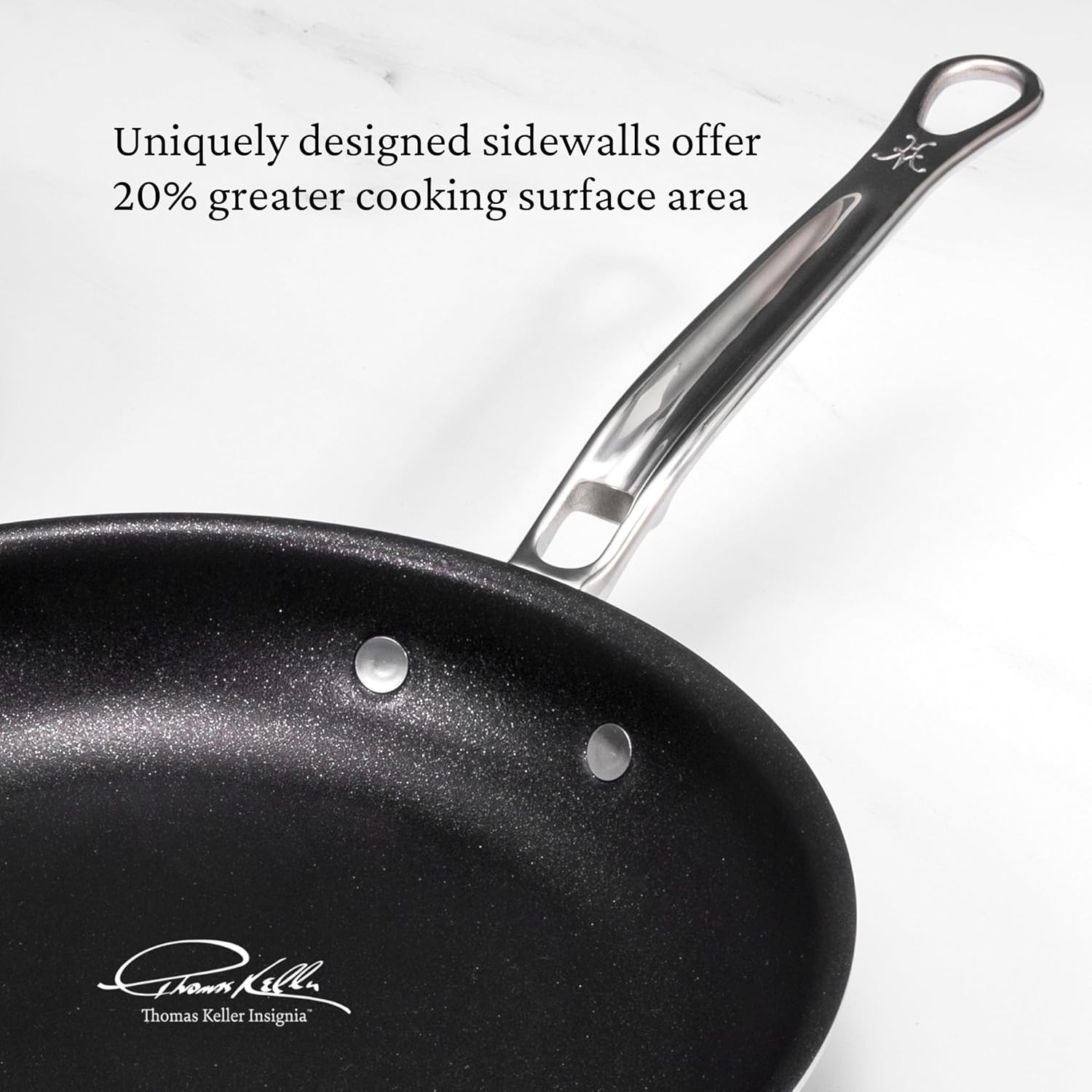 image:imageThomas Keller Insignia by Hestan TITUM Nonstick 125 Frying Pan Induction Cooktop Compatible Madde without PFOAsFrying Pan 11Inch