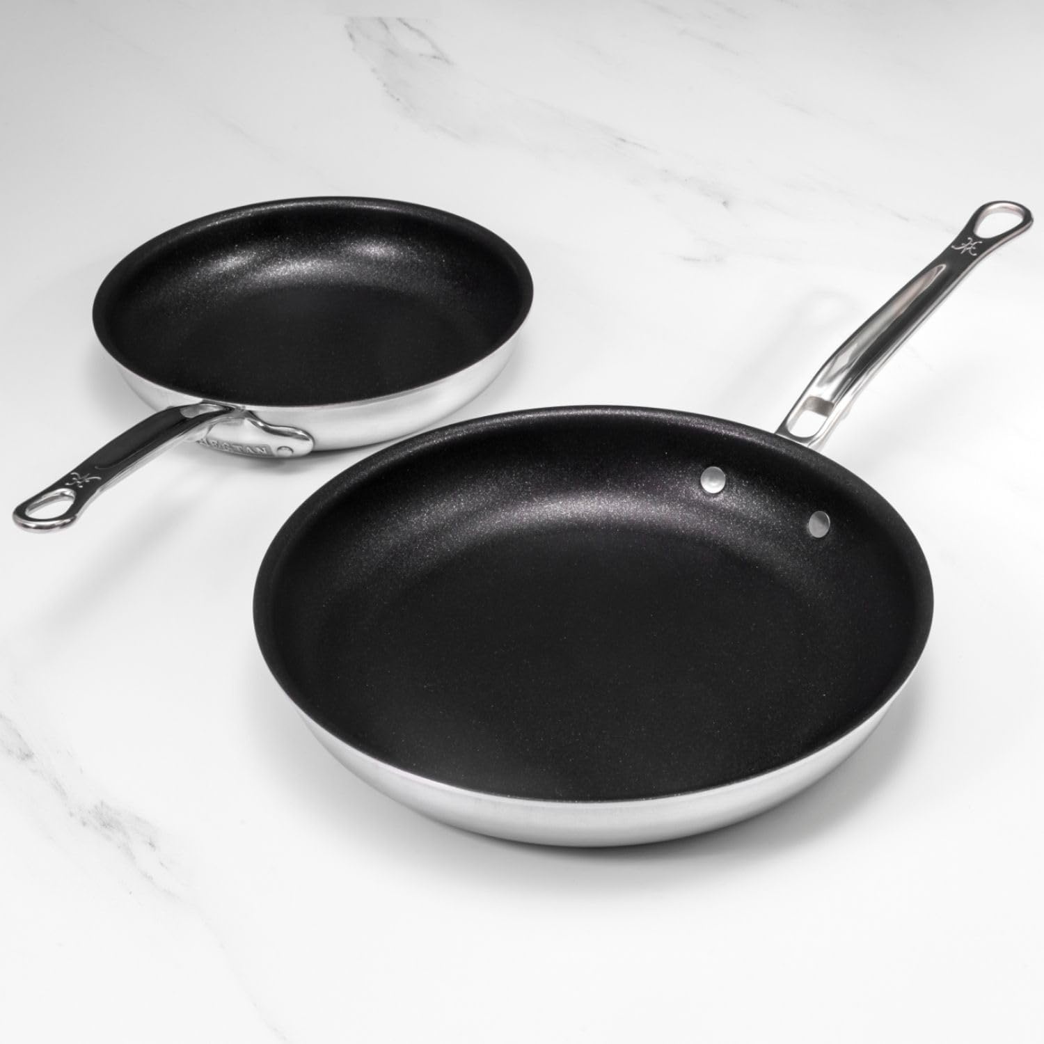 image:imageThomas Keller Insignia by Hestan TITUM Nonstick 125 Frying Pan Induction Cooktop Compatible Madde without PFOAsFrying Pan Set 2Piece