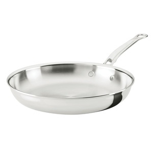 image:imageHestan ProBond Luxe 11Inch Skillet Professional Clad Stainless Steel ProCore TriPly Clad Construction Polished Exterior Induction amp Oven Safe