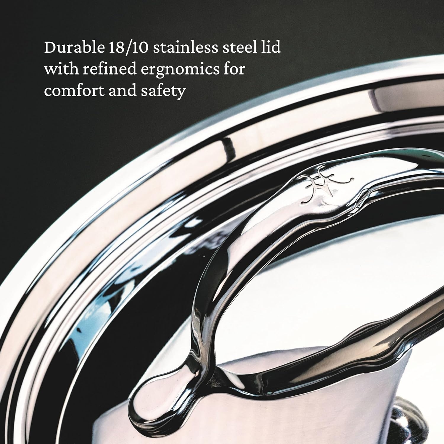 image:imageHestan ProBond Collection Professional Clad Stainless Steel Stock Pot Induction Cooktop Compatible 8 Quart85 Quarts