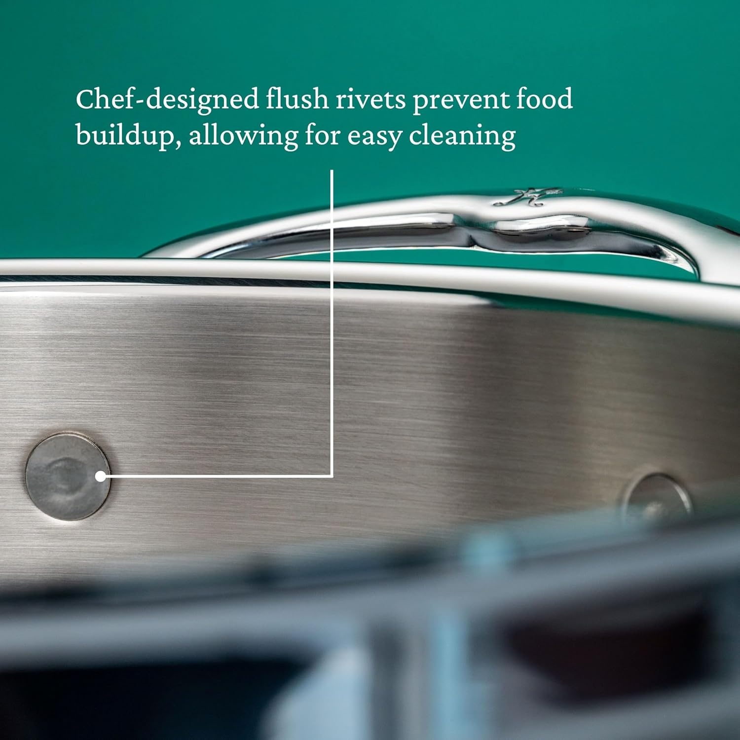 image:imageHestan ProBond Forged Professional Clad Stainless Steel Soup Pot 3 Quart Induction Compatible