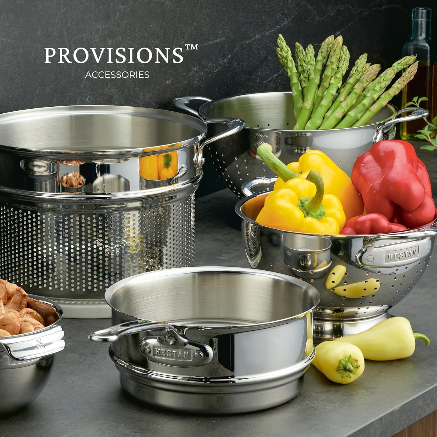 image:imageHestan Provisions Stainless Steel Double Boiler Insert 3 Quart