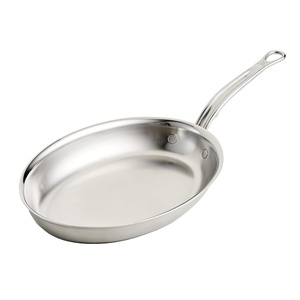 image:imageHestan Provisions  Oval Fish Pan TriPly Stainless Steel 212 Quart 125 x 9 Induction compatible amp Dishwasher Safe